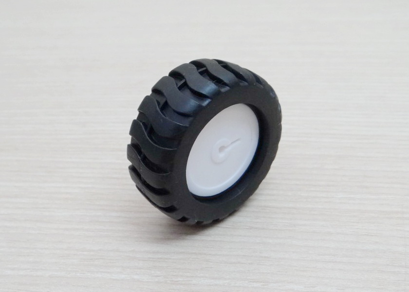 D-hole Rubber Wheel Suitable for N20 Motor D Shaft Tire Car Robot DIY