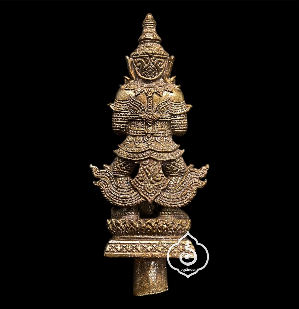 ท้าวเวสสุวรรณ รุ่นเทวานฤมิตร (เนื้อทองแดงผิวไฟติดก้านช่อ) ปี63 หลวงพ่อพัฒน์ วัดห้วยด้วน จ.นครสวรรค์ (มีโค้ด หมายเลข 630)