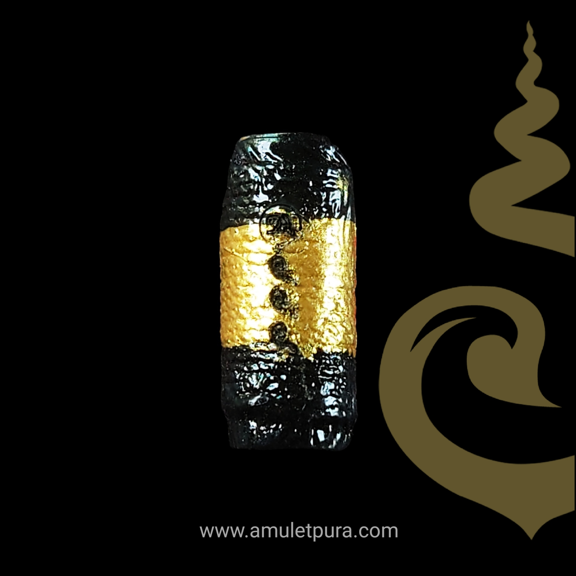 ตะกรุดจันทรา มหาเสน่ห์ เมตตามหานิยม สบตาสะท้านจิต ปี62 หลวงปู่แสน วัดบ้านหนอกจิก (มีตอกโค้ด และหมายเลข) พร้อมกล่อง