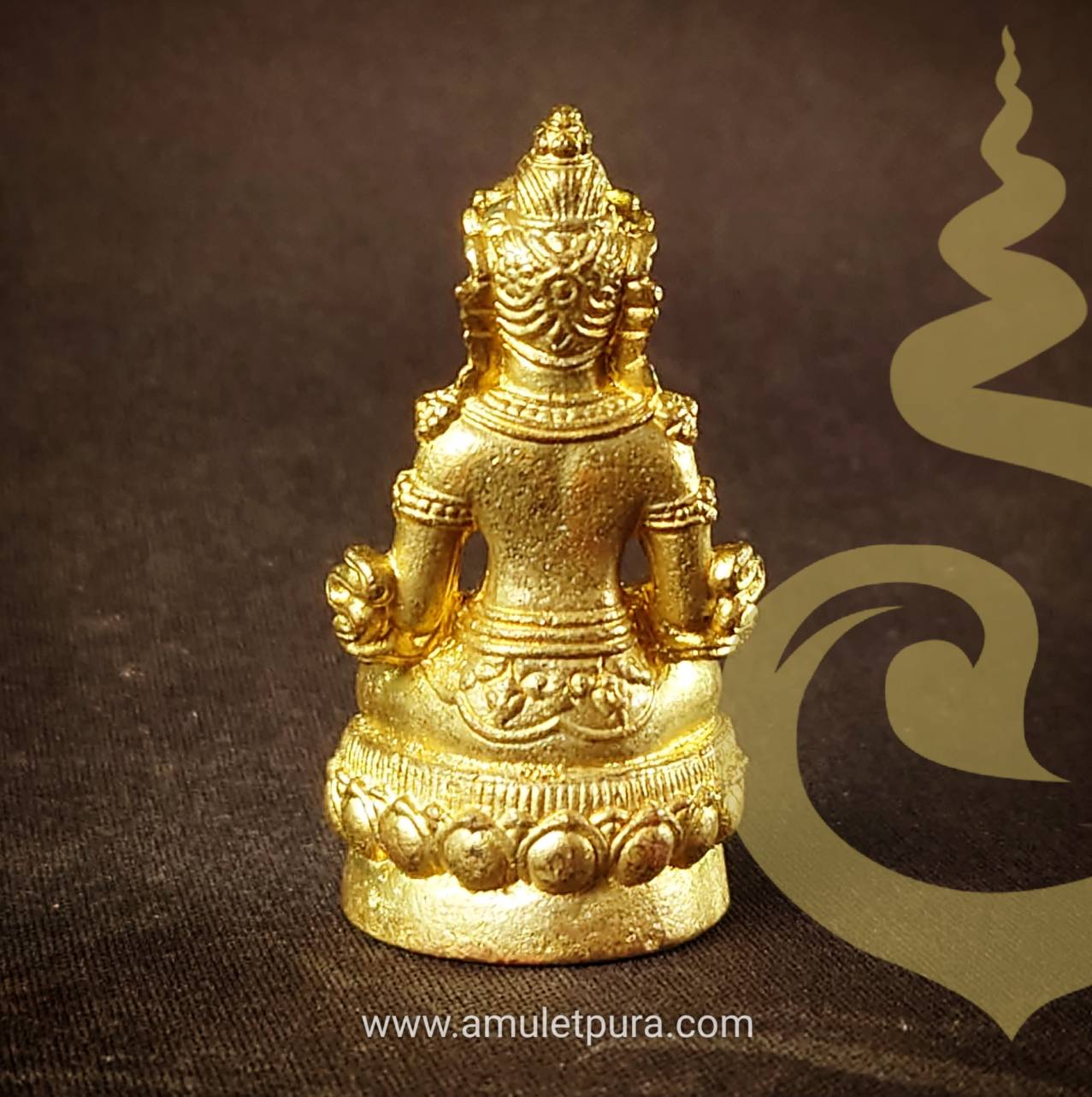 พระกริ่งเจริญพร89 (อวโลกิเตศวร) หลวงปู่คำบุ (เนื้อทองทิพย์) รุ่นบูรณะวัดกุดชมภู ปี54 หลวงปู่คำบุ วัดกุดชมภู จ.อุบลราชธานี(มีโค้ด และหมายเลขกำกับ)