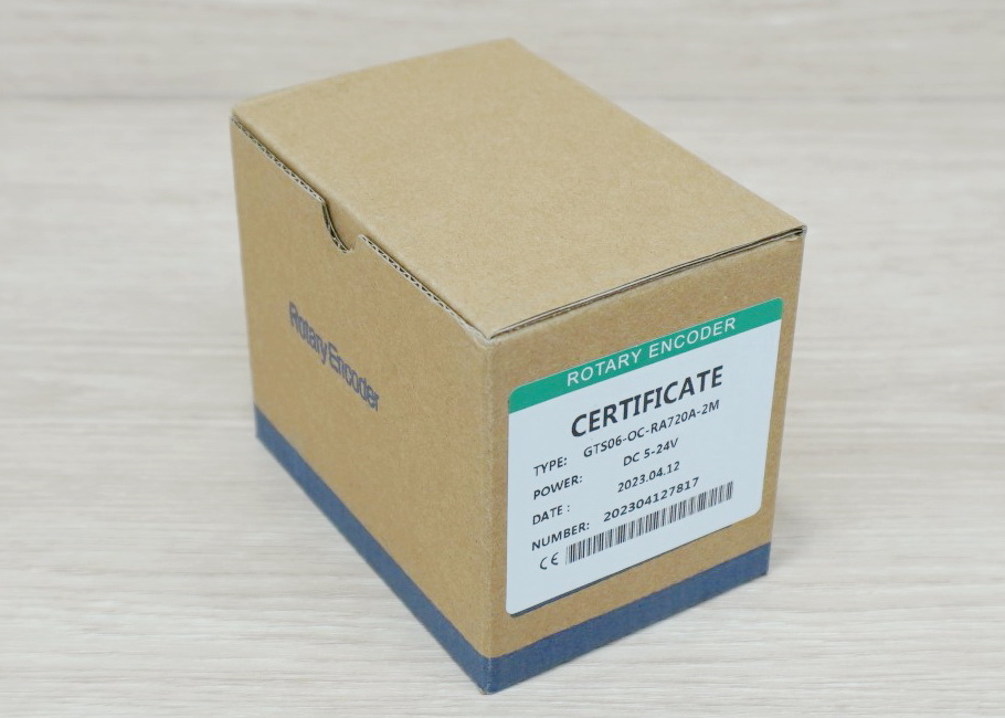 720P/R Rotary Encoder (GTS06-OC-RA720A-2M) Shaft 6mm, NPN, 5-24VDC, Cable 2M