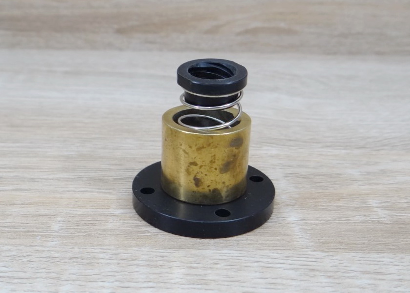 T12 Nut ลดการคลอนสำหรับ Dia 12mm (Lead 2mm) ชนิด POM