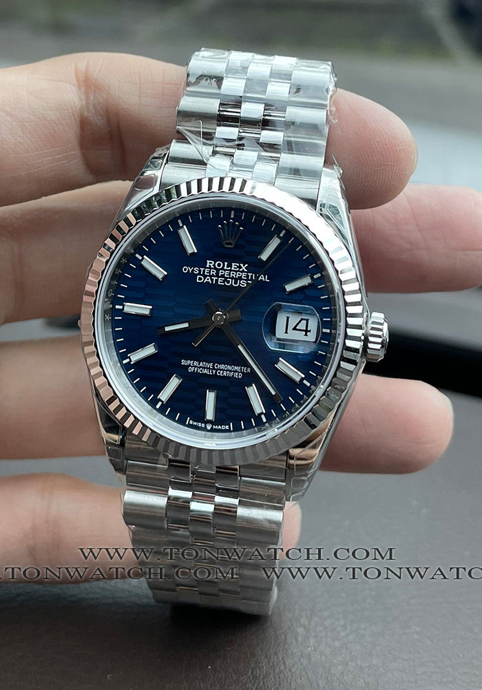 ROLEX DATEJUST36 MOTIF BLUE (VSF)