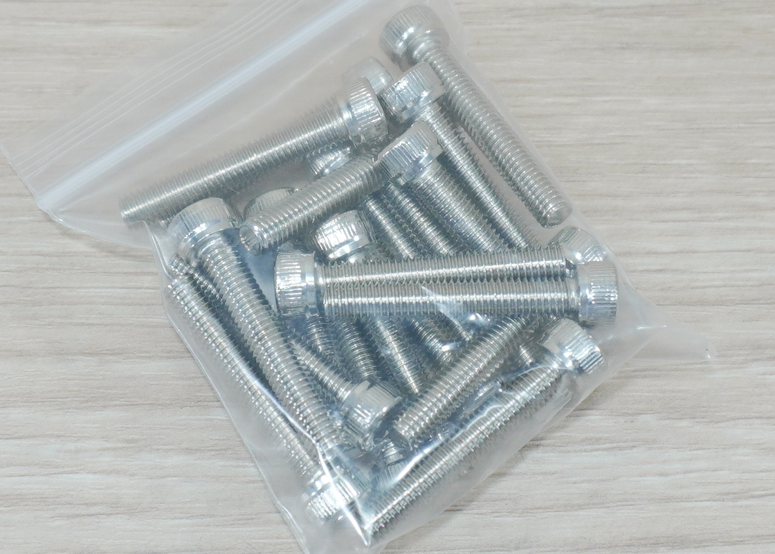 Hex Socket Cap Screw M5x30mm Nickel-plated (20ตัว/ถุง)