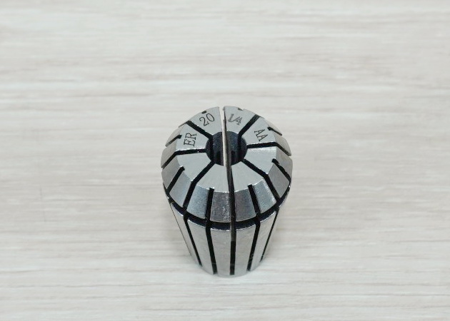 ER20 Chuck - Hole 6.35mm (1/4") High Precision 0.008 mm Spring Collet