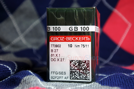 เข็มพ้ง B27/DCX27/DCX1 FFG Nm 75/11