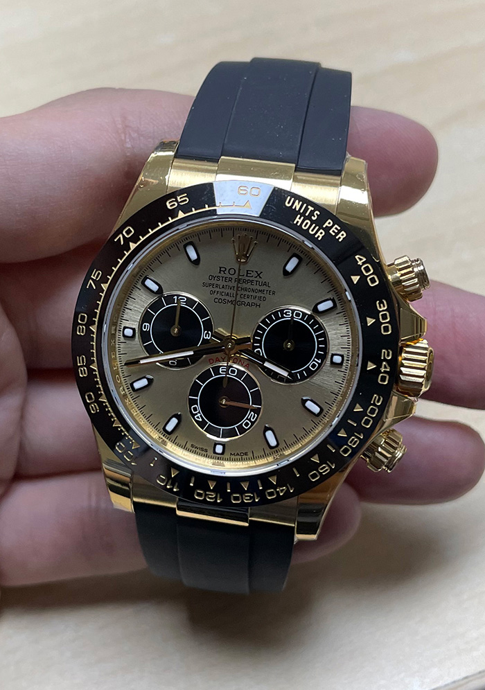 ROLEX DAYTONA YELLOW GOLD VSF