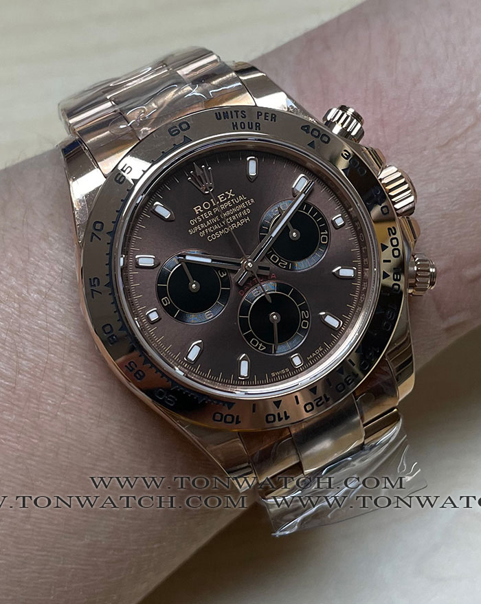 ROLEX DAYTONA CHOCOLATE FULL ROSE GOLD BT