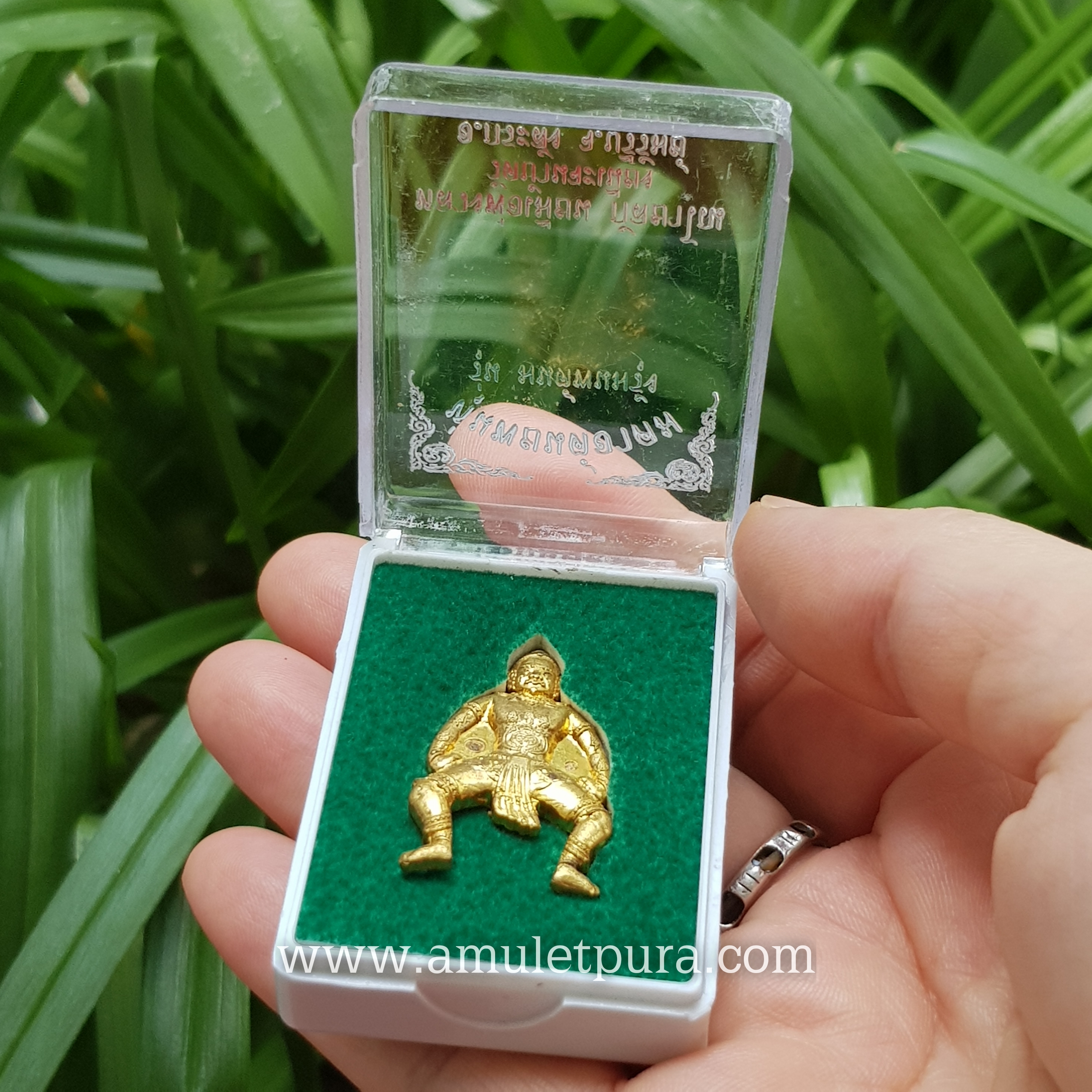 หุ่นพยนต์อาคม(สัมฤทธิ์)รุ่นมนต์พนมรุ้ง ปี58 หลวงพ่อเมียน วัดบ้านจะเนียง จ.บุรีรัมย์(ตอกโค้ด)