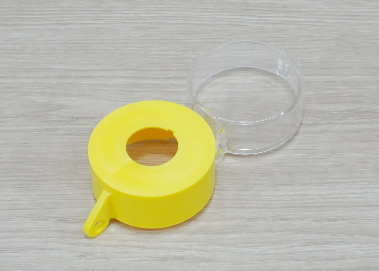 F22-06 Emergency Stop Switch Translucent Protection Cover Dia.22mm