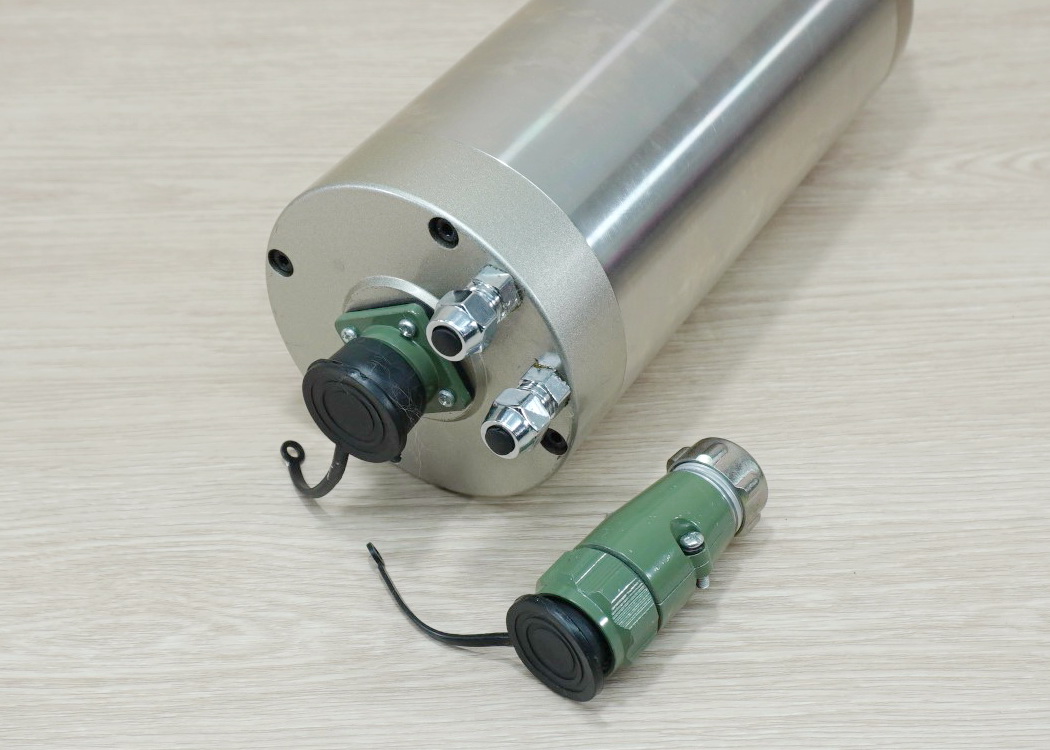 3.2 kw 220V ER20 Water Cooled Spindle Motor (4 Bearing) GDZ-100-3.2 Ø100x220 mm