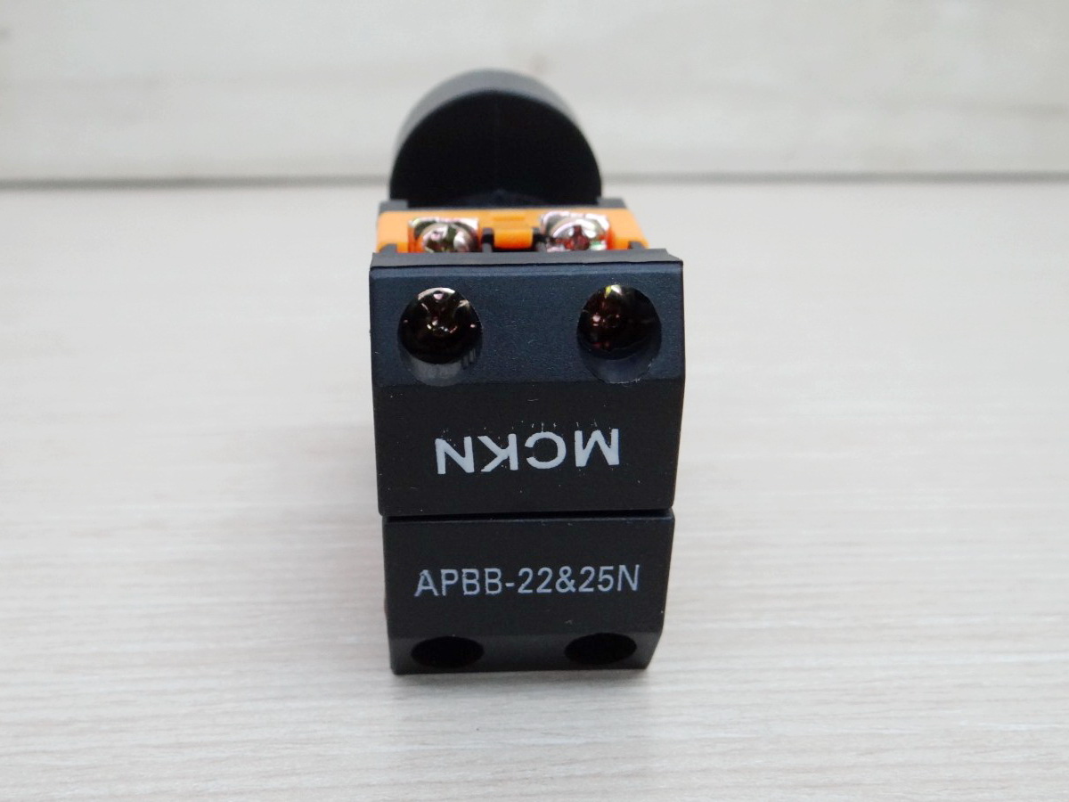 APBB-22N Control Push Button Switch With (220V LED light) Start/Stop 10A/600V (กดติด-ปล่อยดับ)