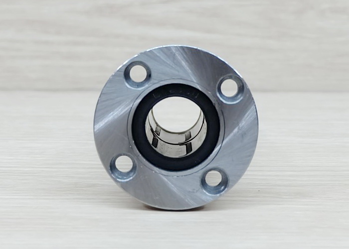 LMF20LUU 20x32x80mm Round Flange Long Linear Ball Bearing 20mm