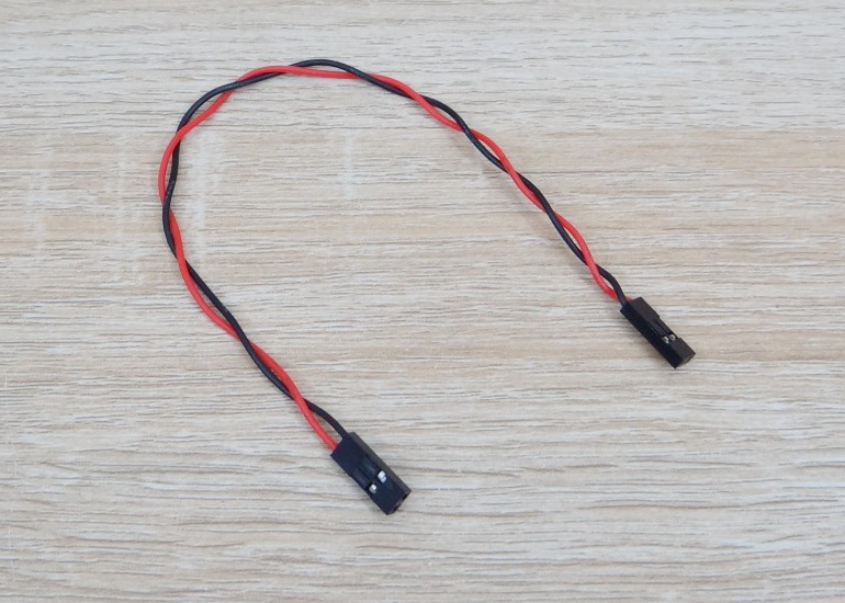 สายไฟ 2 Pin Dupont Jumper cable 20cm (Female - Female)