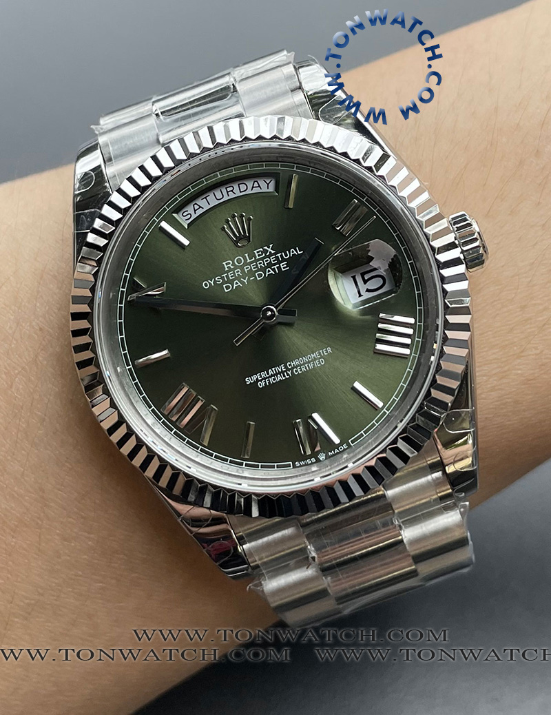 ROLEX Daydate Olive 40MM ( BP )