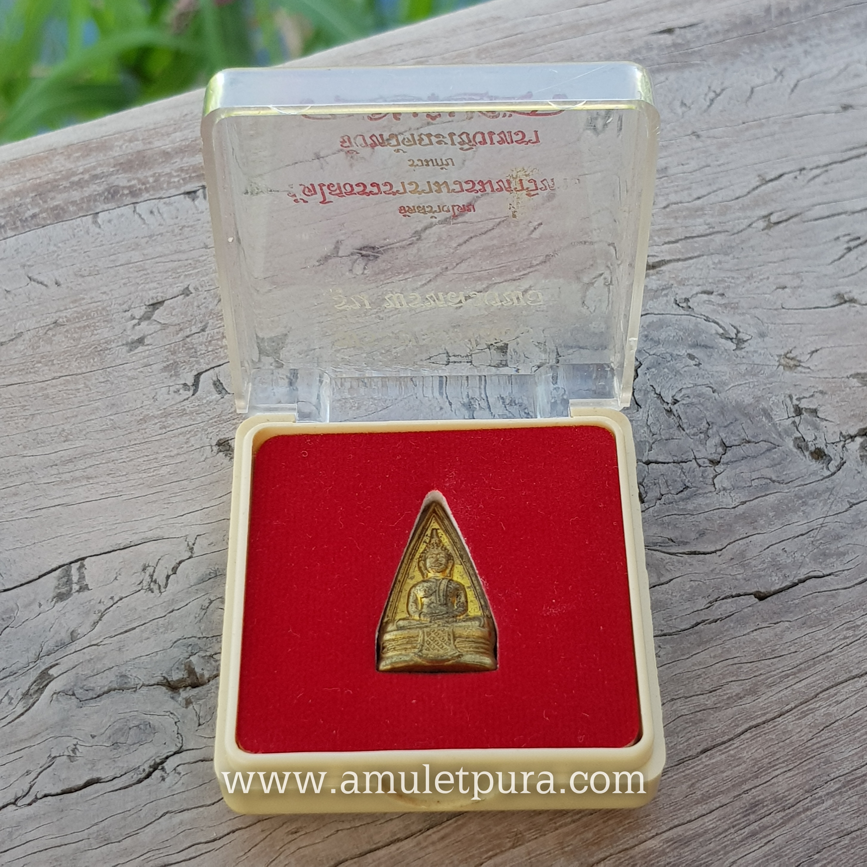 พระพุทธโสธร รุ่นพรหลวงพ่อ(พิมพ์สองหน้า)ปี51 วัดโสธรวรารามวรวิหาร จ.ฉะเชิงเทรา(โค้ด อุดผงใต้ฐาน หมายเลข12965)