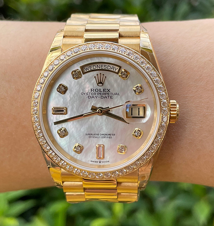 ROLEX DAY-DATE 36 MM. YELLOWGOLD ( EWF )