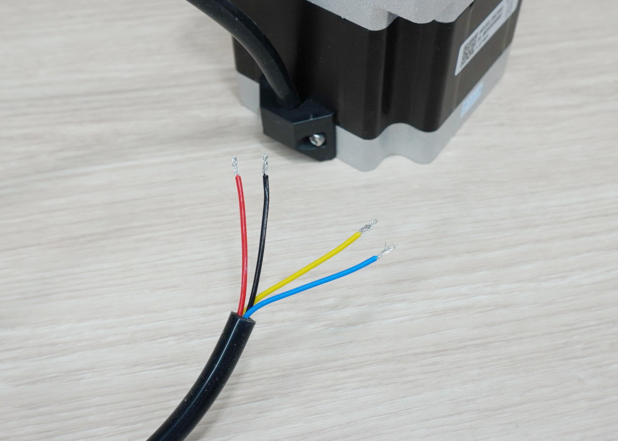 Leadshine - Stepper Motor (Nema 34) แรงบิด 4.5N.m 4A Shaft 12.75mm (86CM45-0-I12.75)