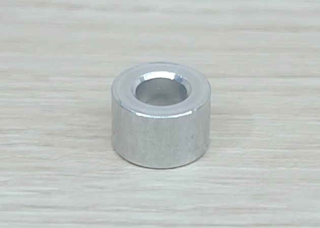 (ชุด 10 ชิ้น) Height 6.35 mm Aluminium Spacer Bore 5.1mm OD 10mm Isolation Column Separate