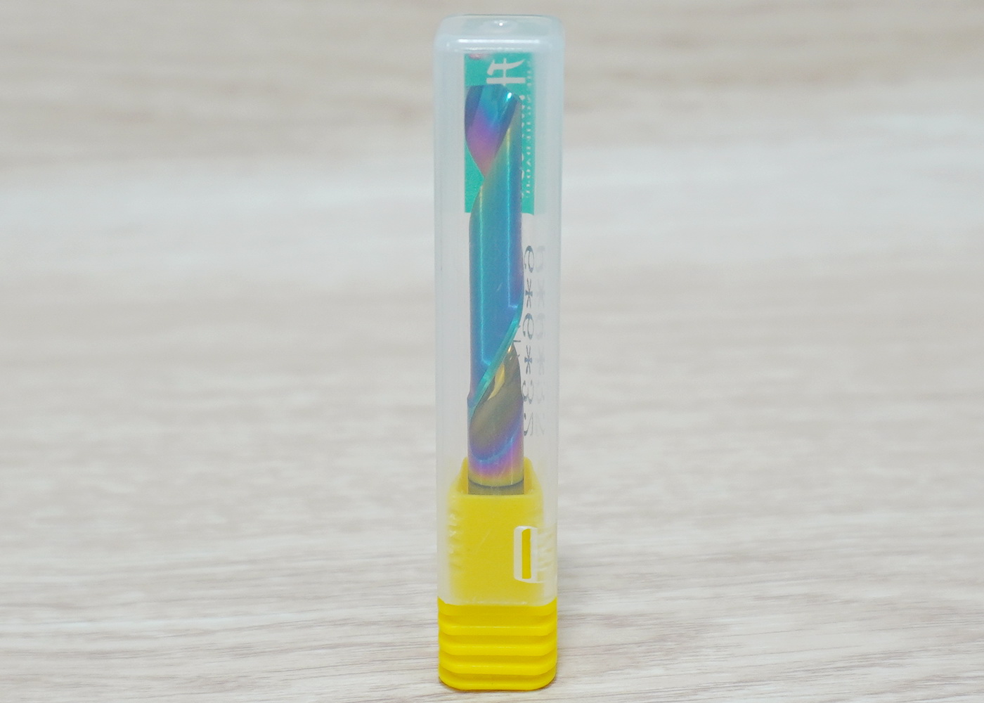 [เกรด 3A] - Single Flute DLC Coating 6x6x32 High Efficiency End Mill, Shank 6mm