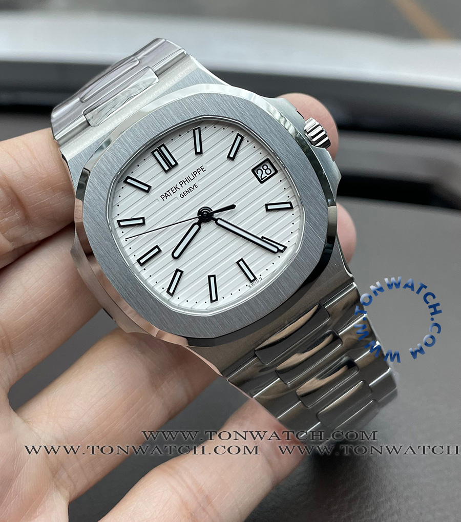 PATEK5711WHITE PATEK NAUTILUS 5711 3KF