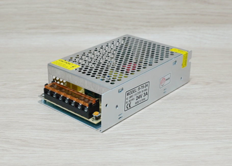 24V-3A-75W DC Switching Power Supply (S-75-24)