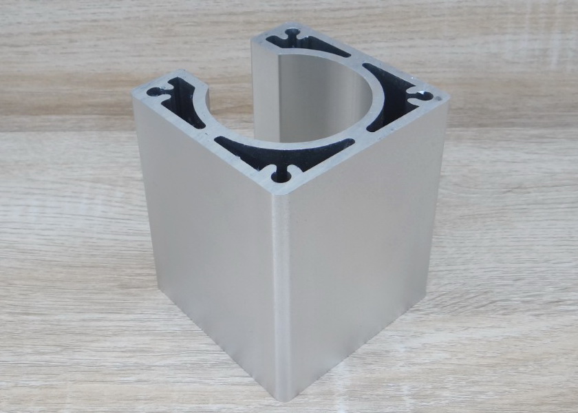 Nema34 (White) Aluminium Base Mounting Bracket 100mm