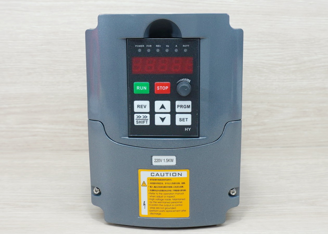 VFD Spindle Inverter 220V 1.5kw (HY01D523B)