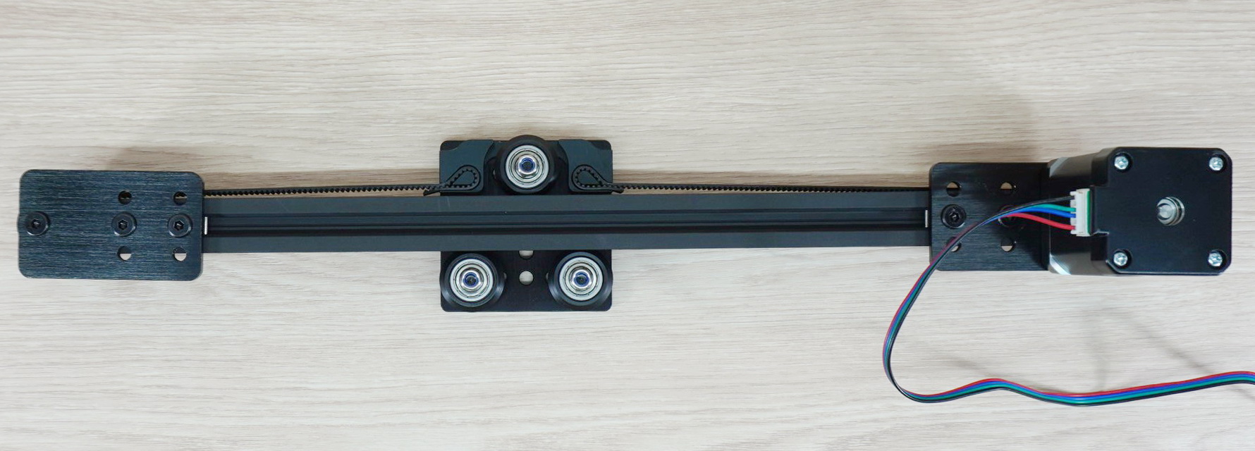 V-slot 2020 Linear Actuator Bundle Belt Driven 600mm (ระยะได้งาน 460mm) + NEMA 17