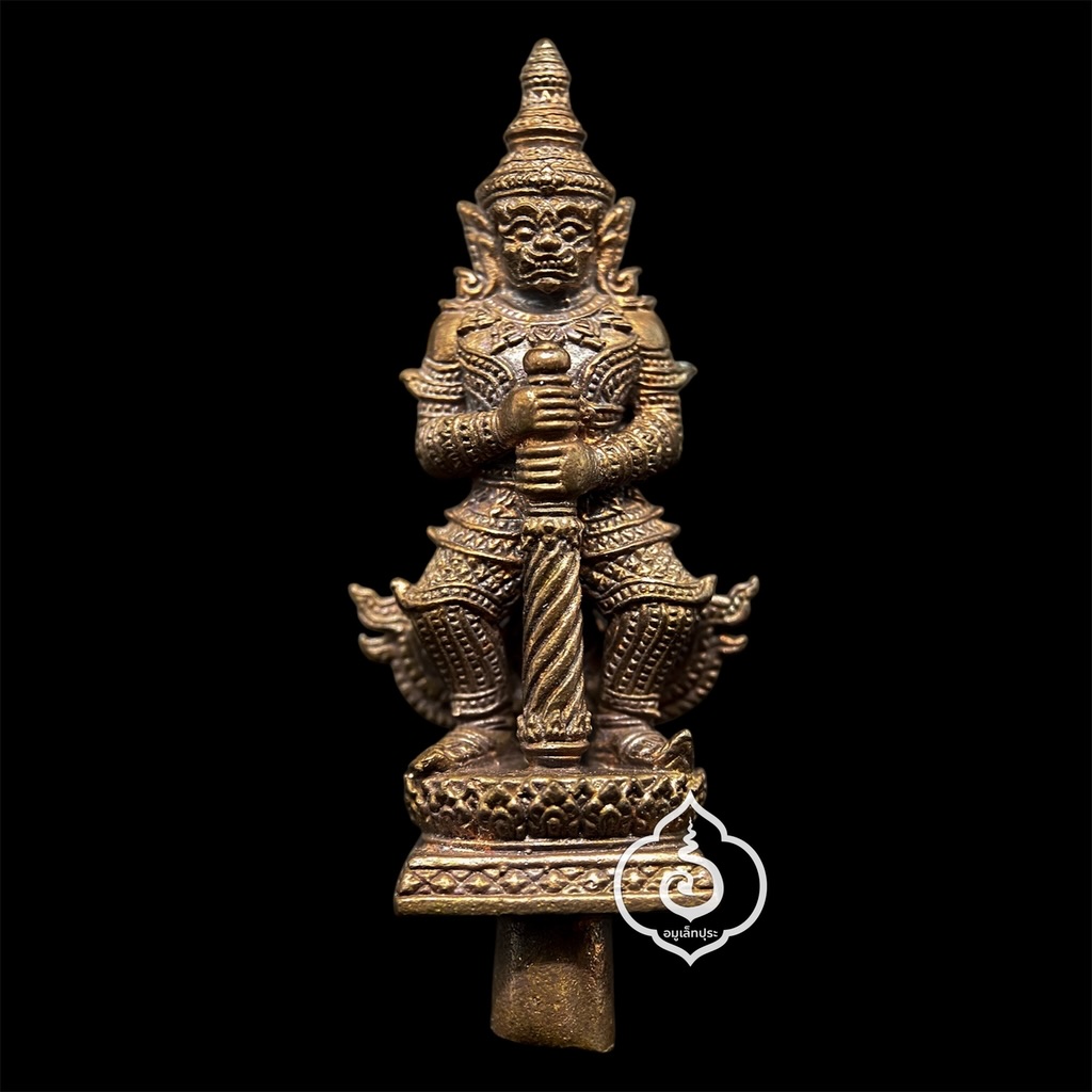 ท้าวเวสสุวรรณ รุ่นเทวานฤมิตร (เนื้อทองแดงผิวไฟติดก้านช่อ) ปี63 หลวงพ่อพัฒน์ วัดห้วยด้วน จ.นครสวรรค์ (มีโค้ด หมายเลข 630)