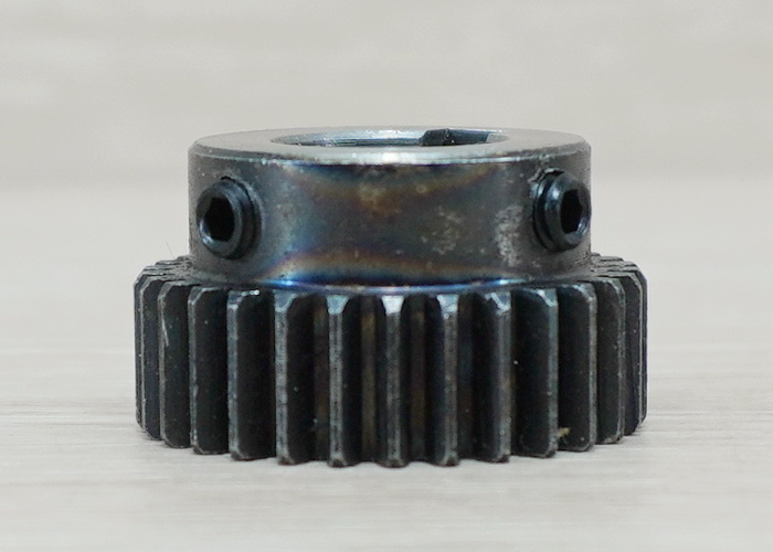 Spur Gear Pinion 1.0 Mod 30Teeth Bore 14mm - Hole & keyway (straight teeth - เฟืองตรง)