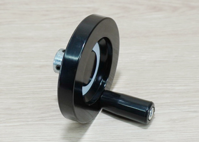 80mm Bakelite-Solid Handwheel with Coupling Bore 8mm