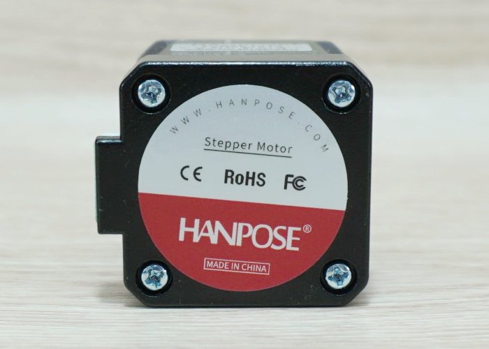 HANPOSE - Stepper Motor (Nema17) แรงบิด 52 N.cm 1.8A (17HS8401S) Black End