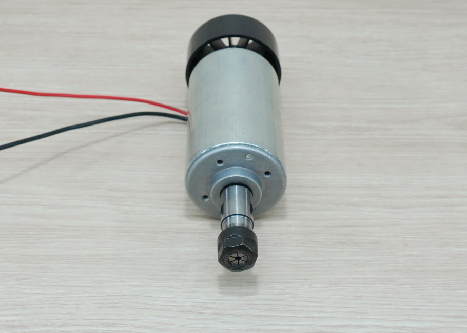 300W Spindle Motor (Max.12000rpm) + ER11 Collet + 52mm Clamp + Power Supply Speed Control