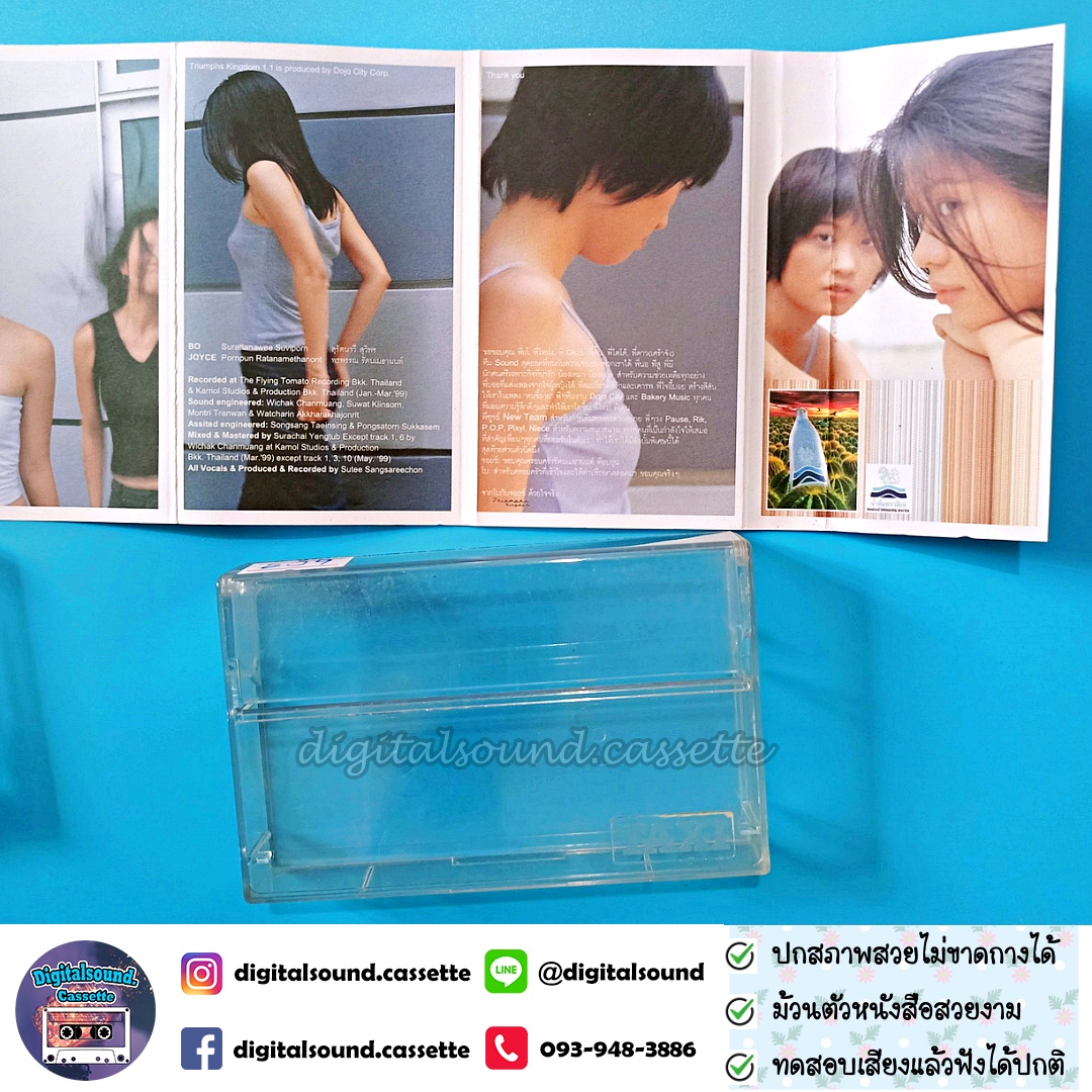 เทปคาสเซ็ท ไทรอัมพ์ส คิงดอม Triumphs Kingdom อัลบั้ม Triumphs Kingdom 1.1
