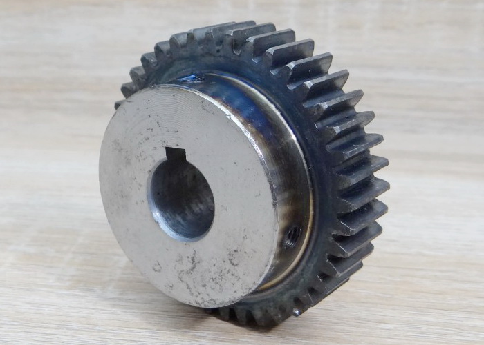Spur Gear Pinion 1.5 Mod 40Teeth Bore 16mm - Hole & keyway (straight teeth - เฟืองตรง)