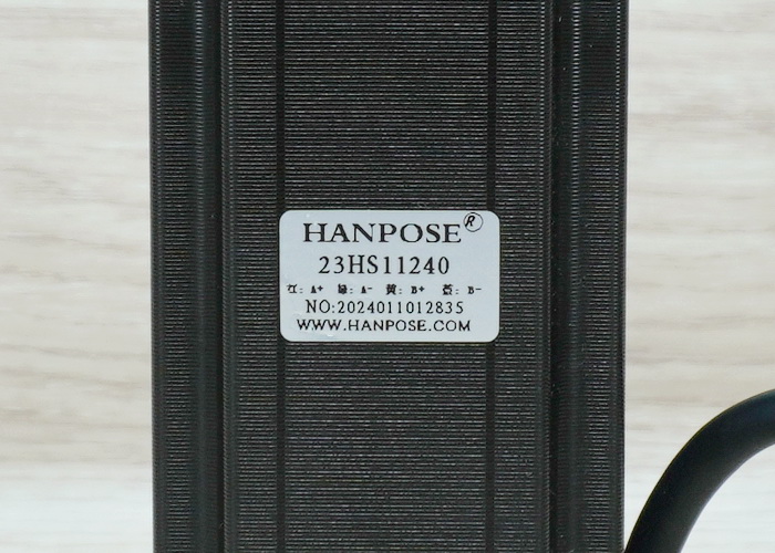 HANPOSE - Stepper Motor (Nema23) แรงบิด 3N.m Shaft 8mm (23HS11240) 1m Cable