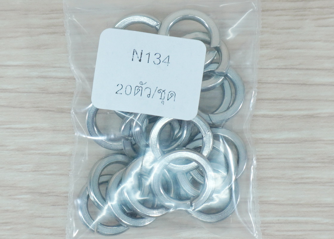 Spring washer M8 Stainless Steel 304 (20ตัว/ถุง)