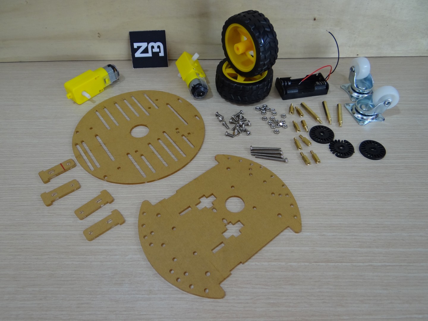 Smart robot mini car chassis 2wd RT4