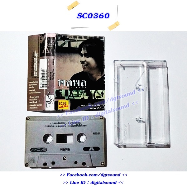 ขายเทปเพลง พลพล อัลบั้ม คนเดินถนน