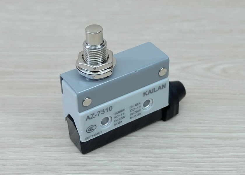 AZ-7310 Waterproof Micro Limit Switch - High Push Button (Silver Contact)