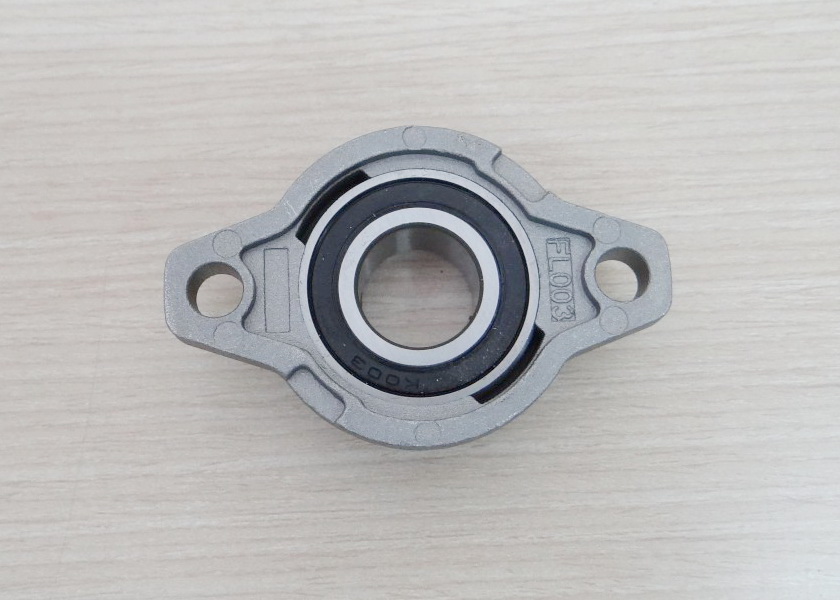 KFL003 Flange Bearing Unit 17mm Zinc Alloy