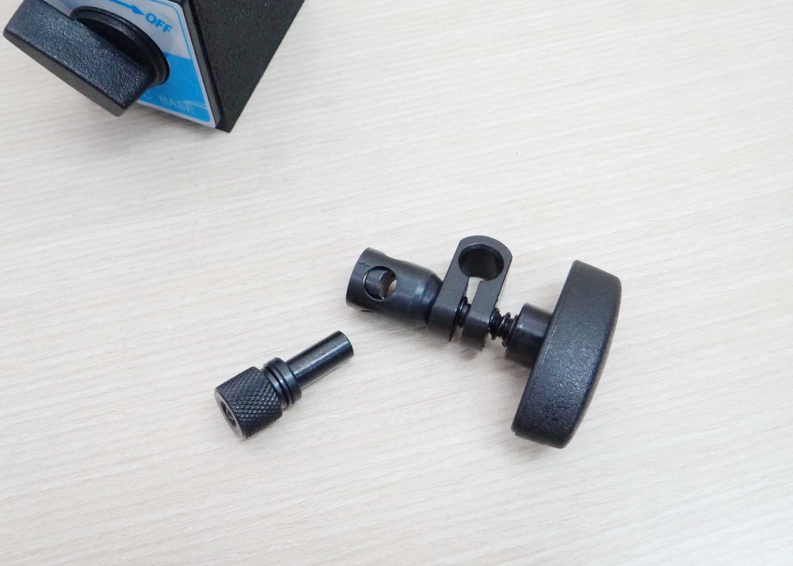 Syntek, Standard Double Rod Adjustable - Magnetic Base Stand Holder 80kg Suction