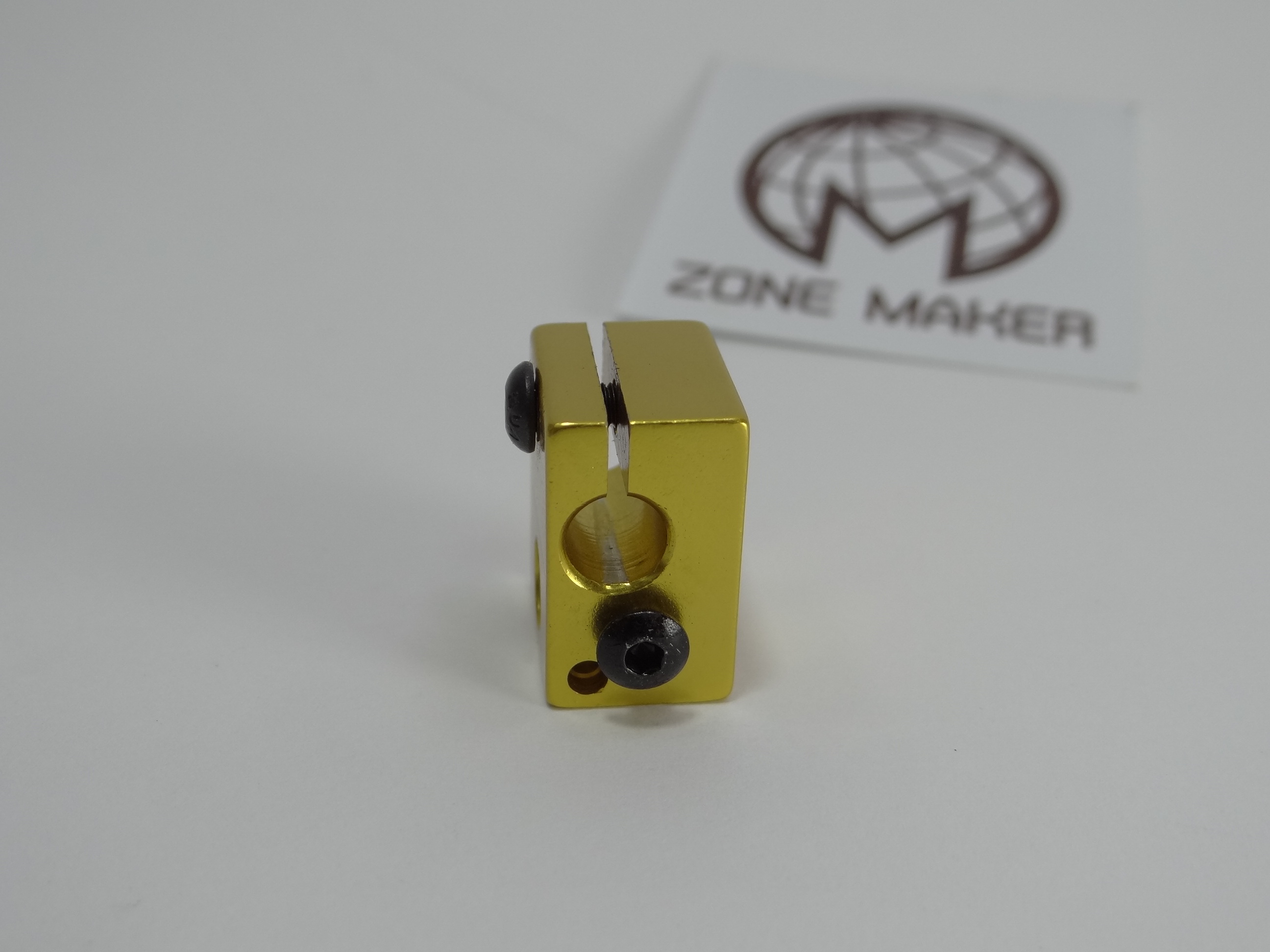 Golden Aluminium Heat Block 20x16x12mm for E3D V6