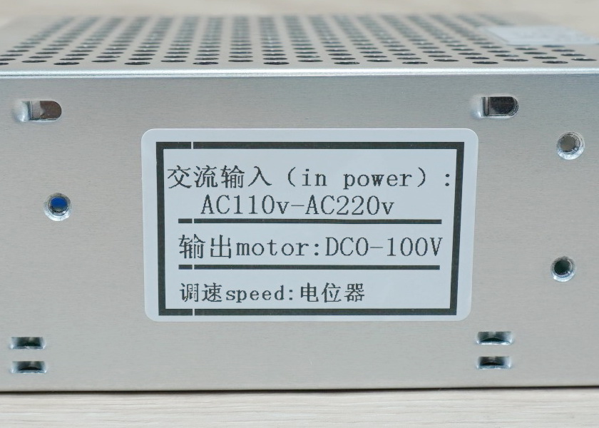 500W Spindle Motor (Max.12000rpm) + ER11 Collet + 52mm Clamp + Power Supply Speed Control