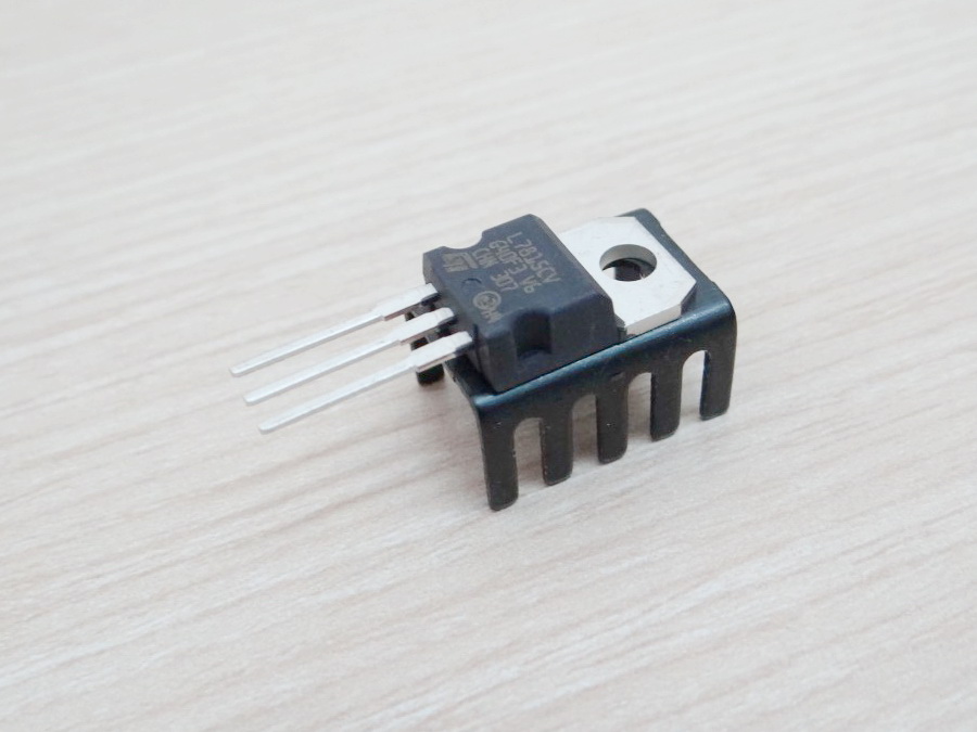 Heatsink (ชุด 10 ตัว) Aluminium Alloy 19 x 15 x 10 mm