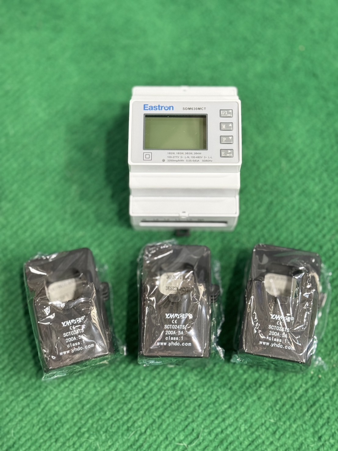 กันย้อน DEYE Eastron 3P SDM630+CT 150:1A