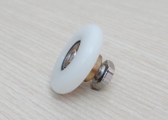 Nylon Pulley Sheave 27mm Diameter + Screw M6x12