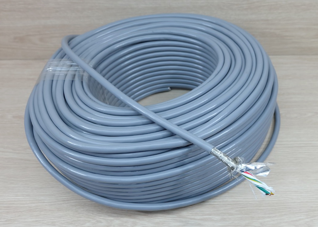 4 core x 1.0 mm2 Shielded Wire TRVVP Bending Resistant High Flexible Cable (1m)