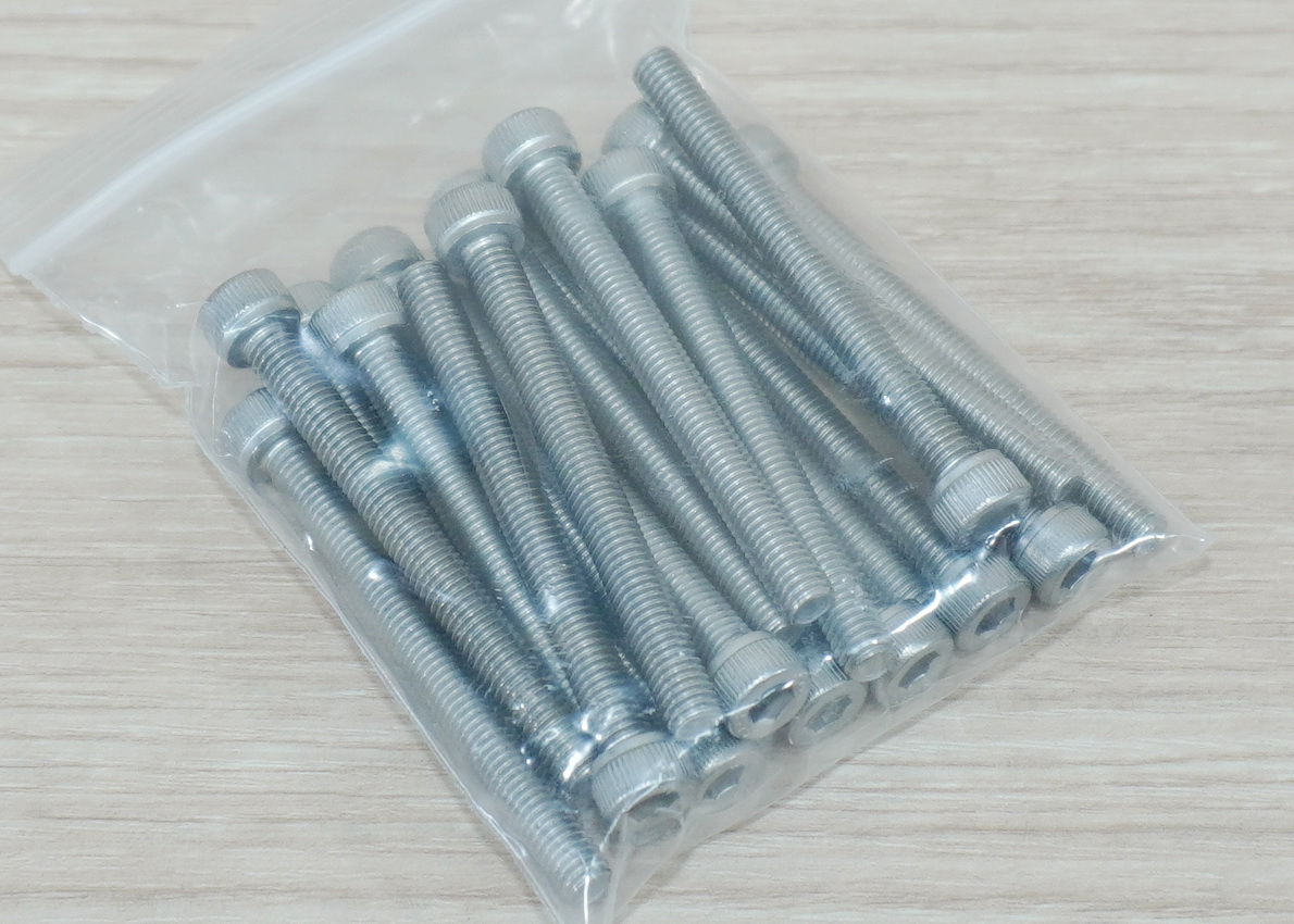 สกรูหัวจมสแตนเลส 304 Screw M5 ยาว 50mm (20ตัว/ถุง)